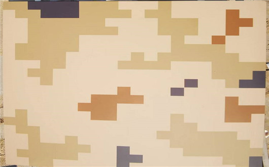 黑河荒漠迷彩漆喷涂